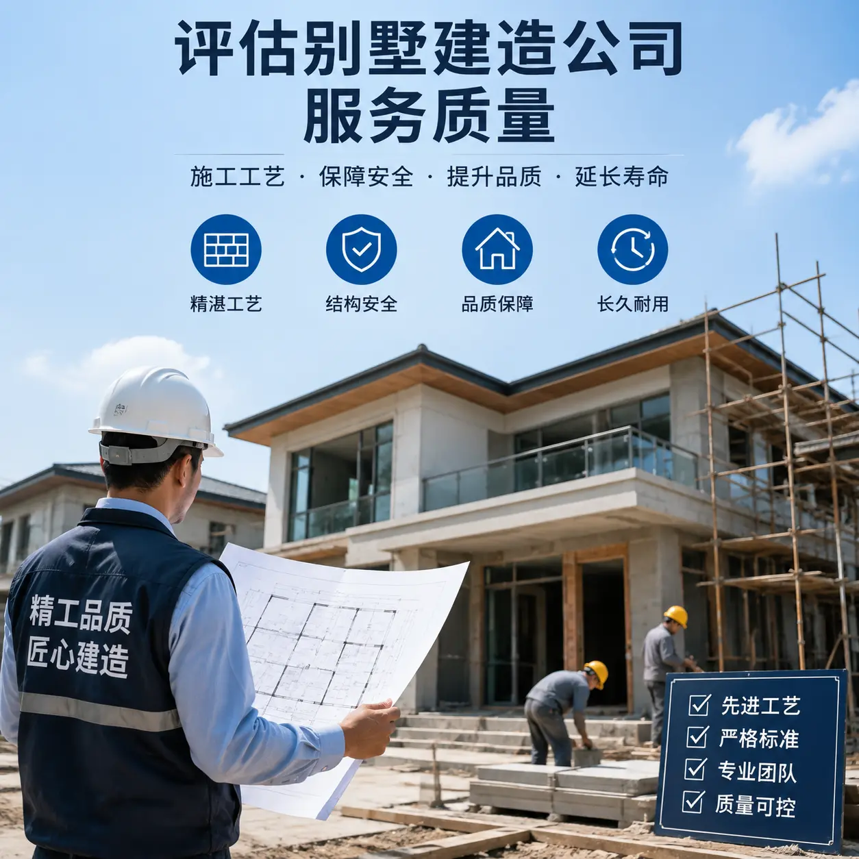 如何评估 普定 别墅建造公司的服务质量？