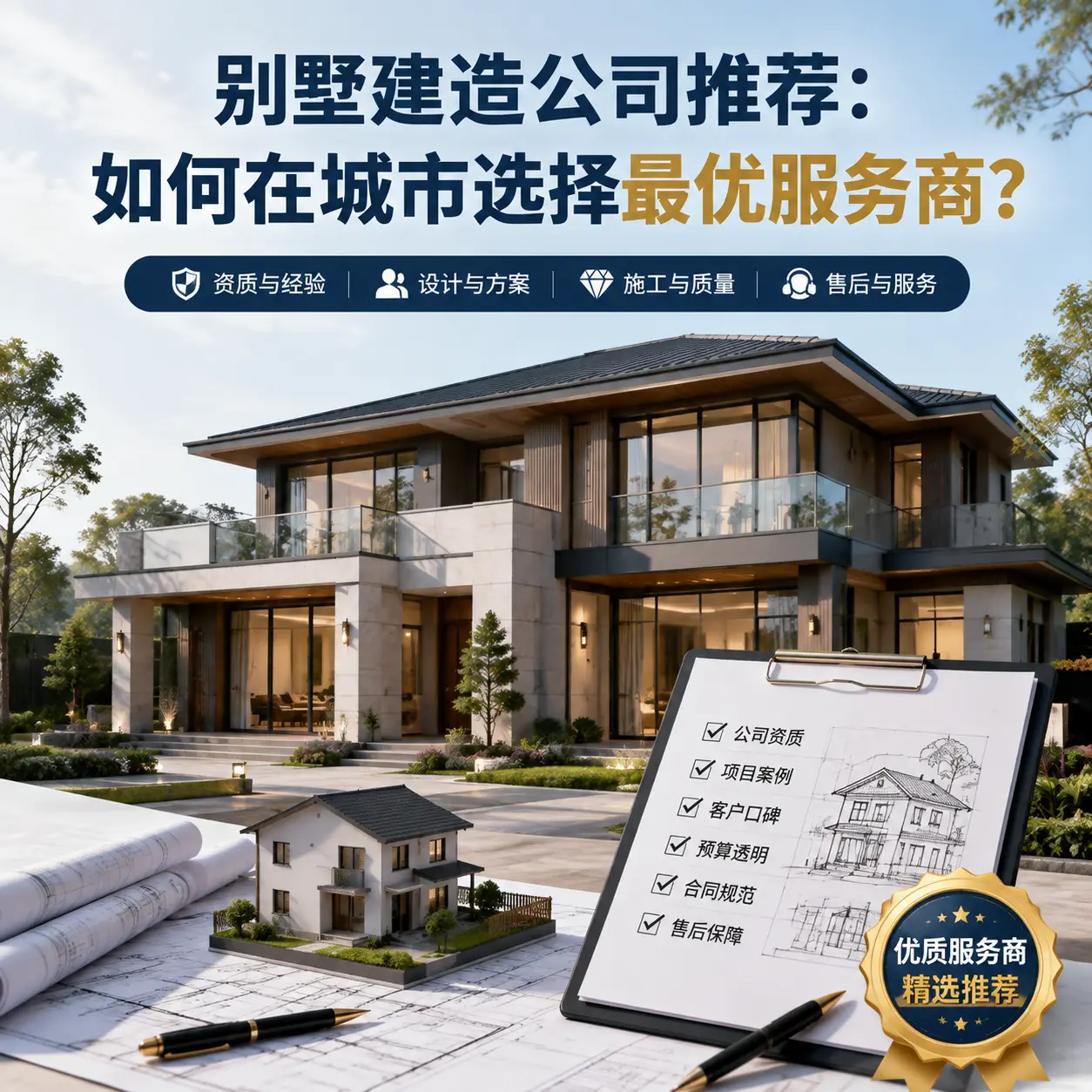 别墅建造公司推荐：如何在 普定 选择最优服务商？