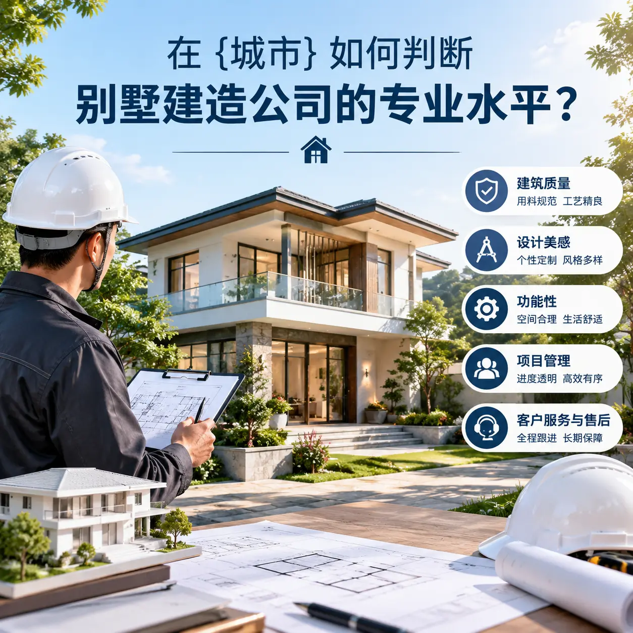 在 普定 如何判断别墅建造公司的专业水平？