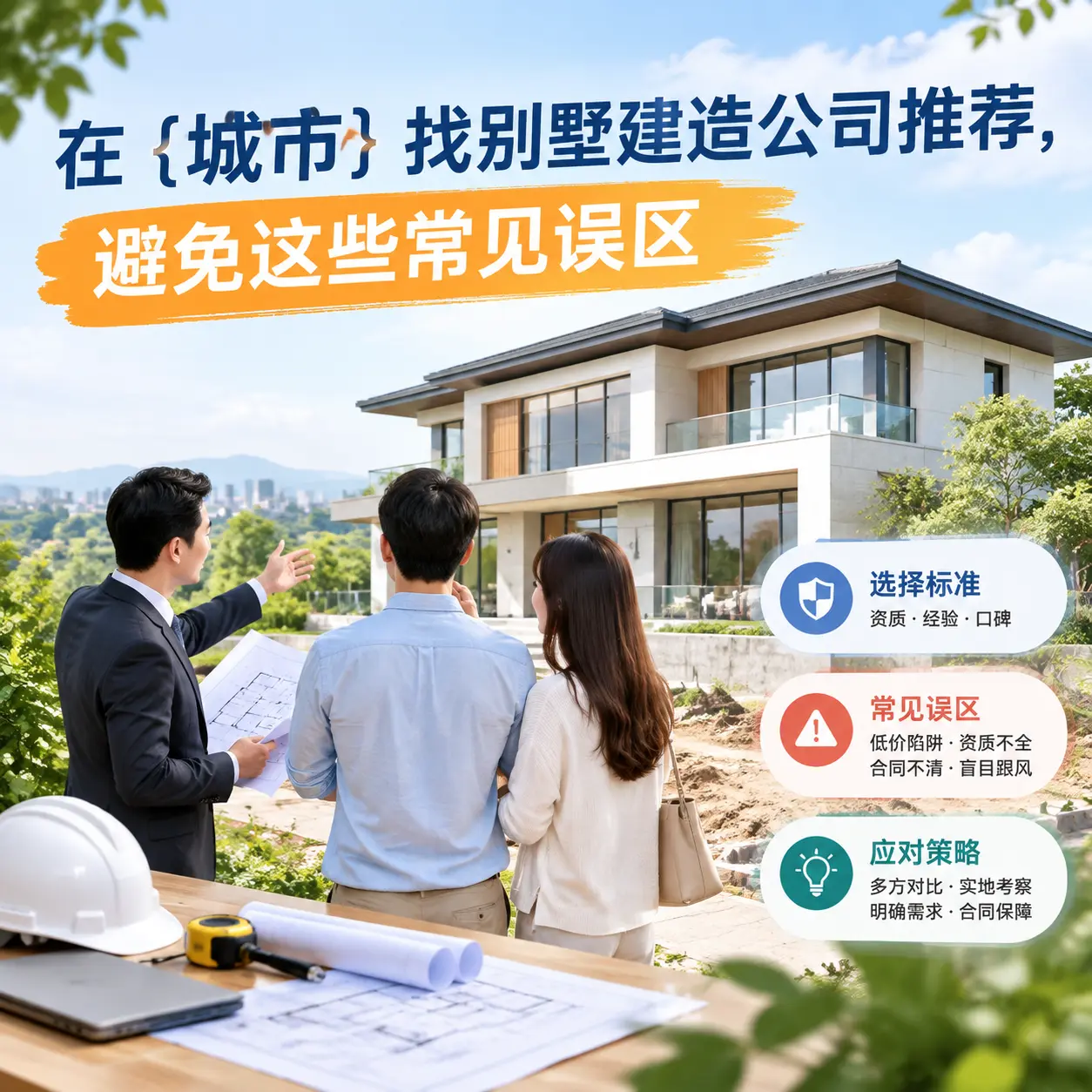 在 普定 找别墅建造公司推荐，避免这些常见误区