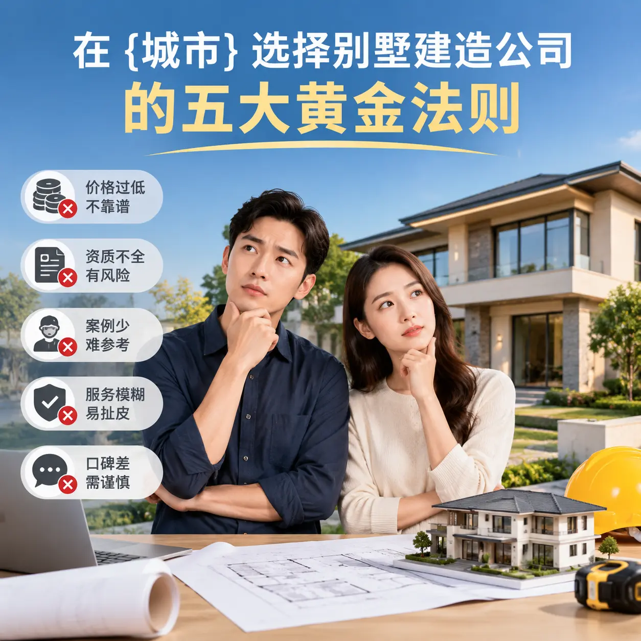 在 普定 选择别墅建造公司的五大黄金法则