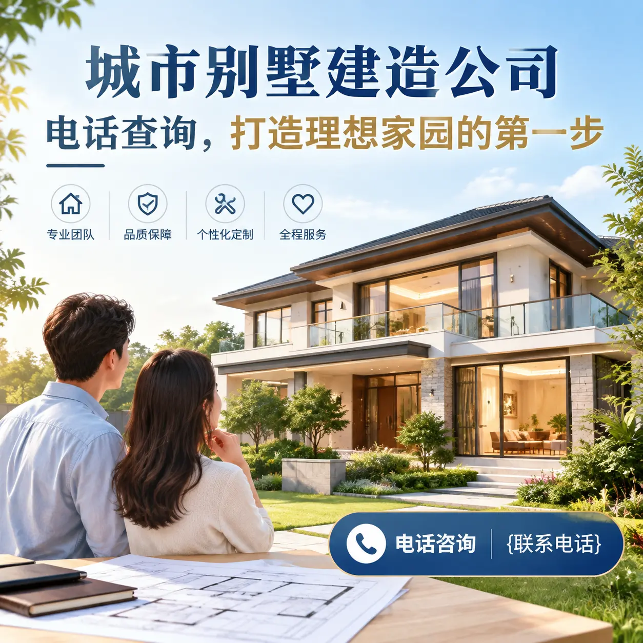 普定别墅建造公司电话查询,打造理想家园的第一步