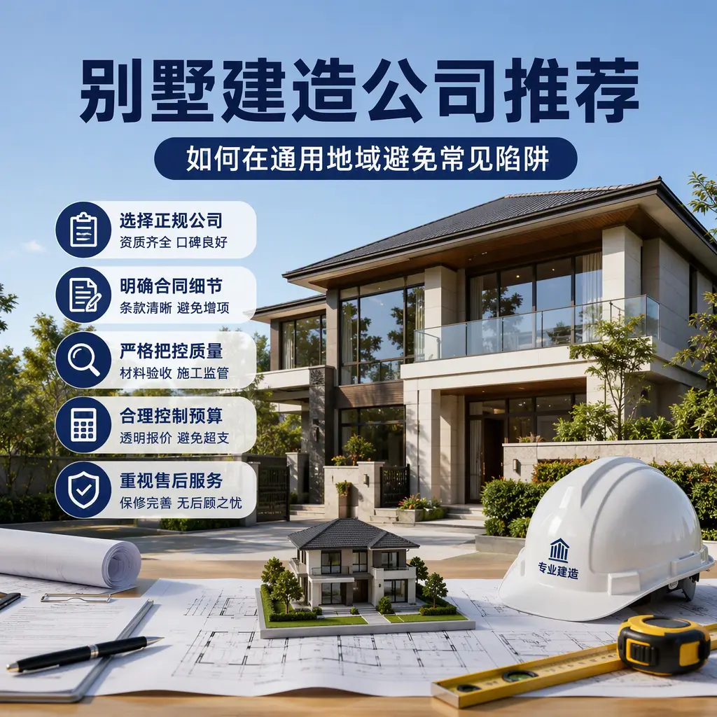 别墅建造公司推荐:如何在 普定 避免常见陷阱