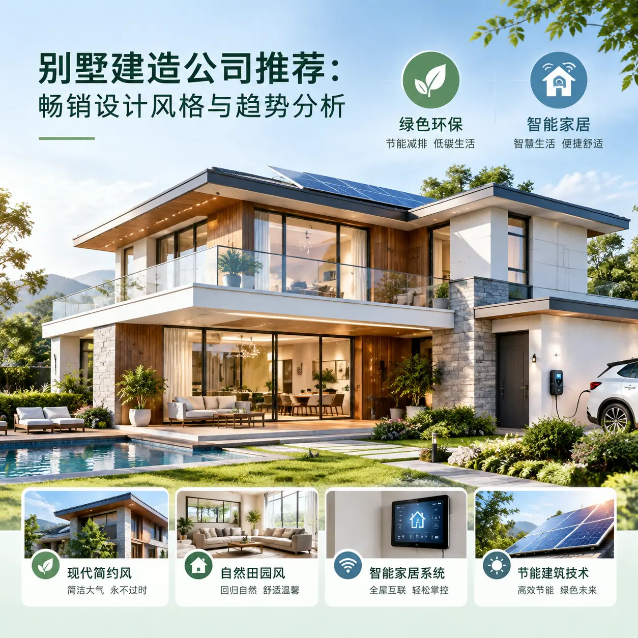 别墅建造公司推荐： 普定 畅销设计风格与趋势分析
