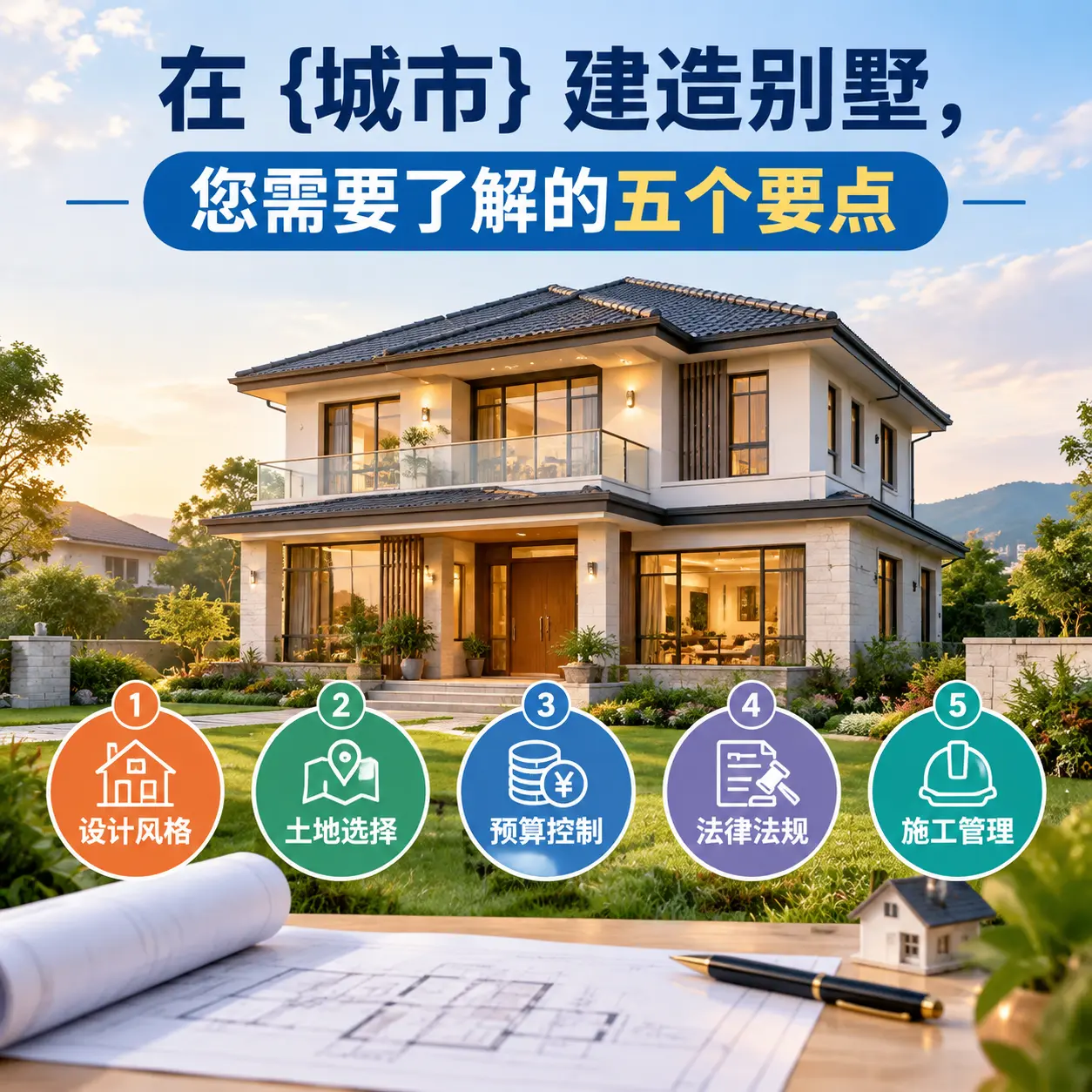 在 普定 建造别墅，您需要了解的五个要点