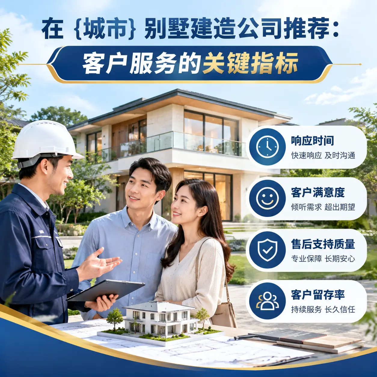 在 普定 别墅建造公司推荐:客户服务的关键指标
