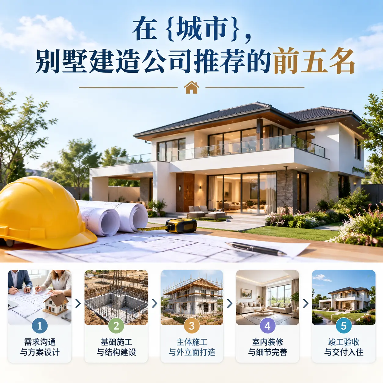 在 普定,别墅建造公司推荐的前五名