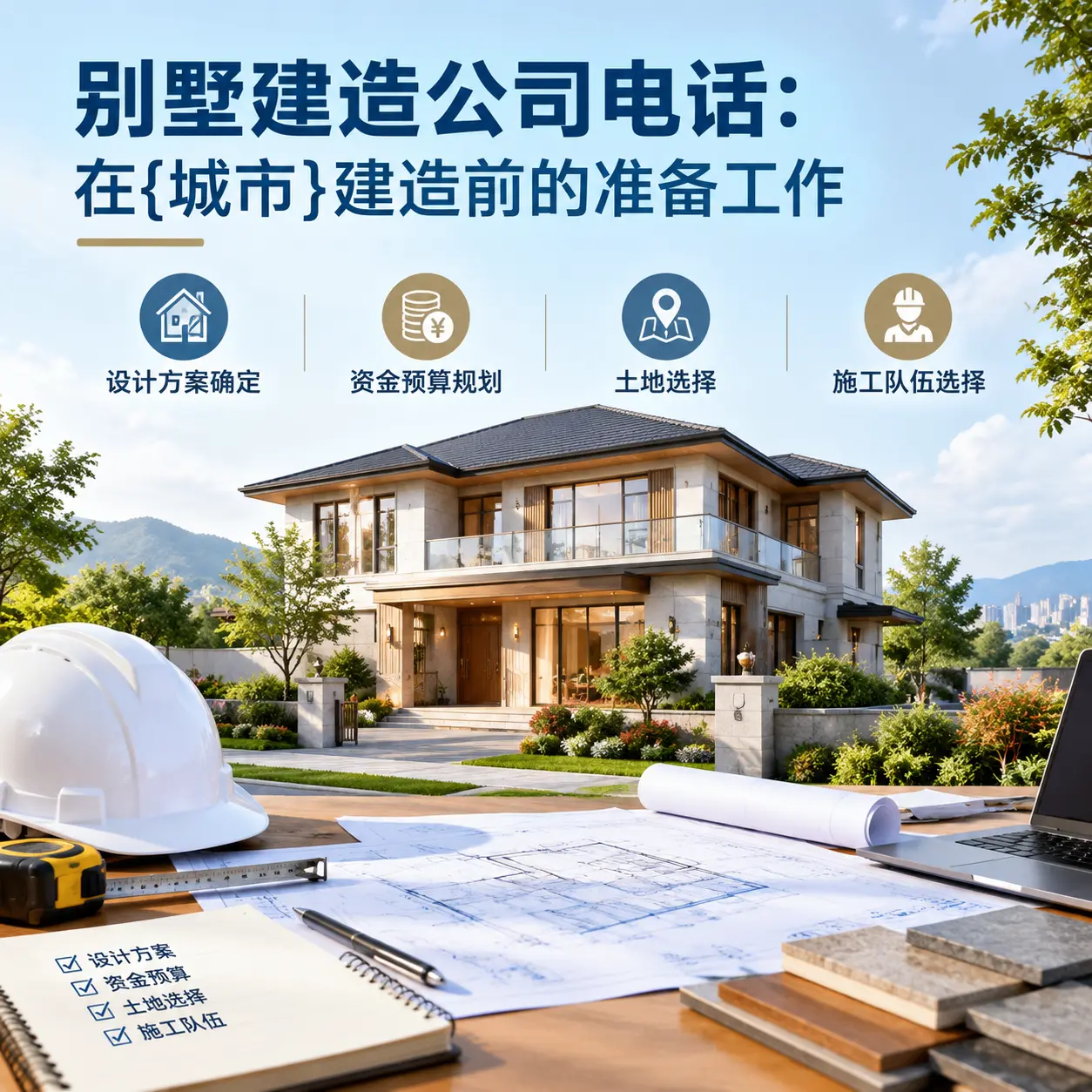 别墅建造公司电话:在普定建造前的准备工作