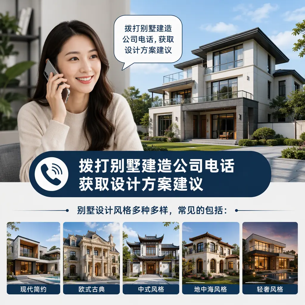 拨打普定别墅建造公司电话,获取设计方案建议