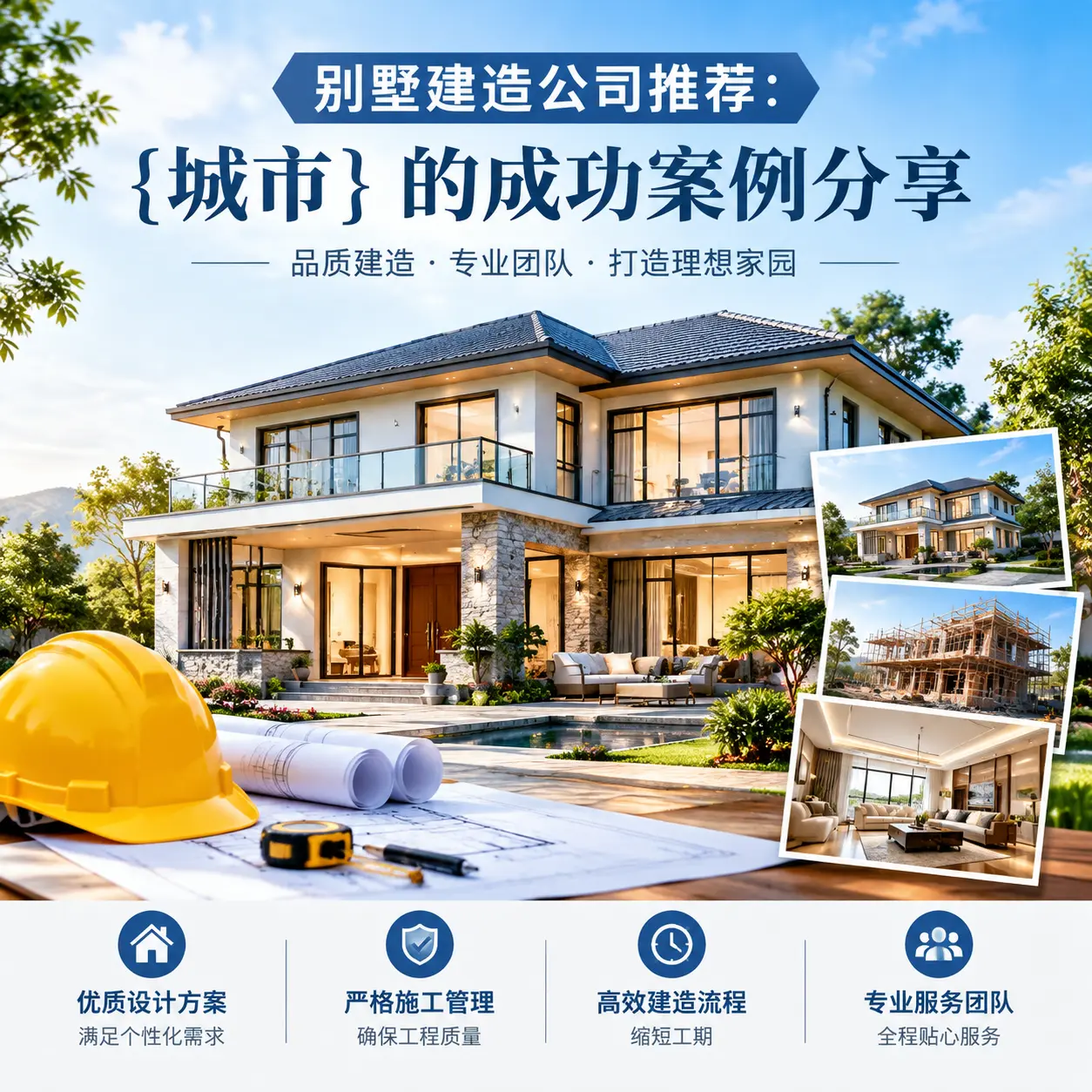 别墅建造公司推荐: 普定 的成功案例分享