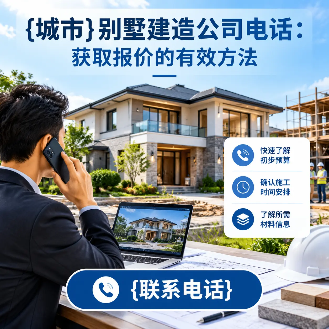 普定别墅建造公司电话:获取报价的有效方法