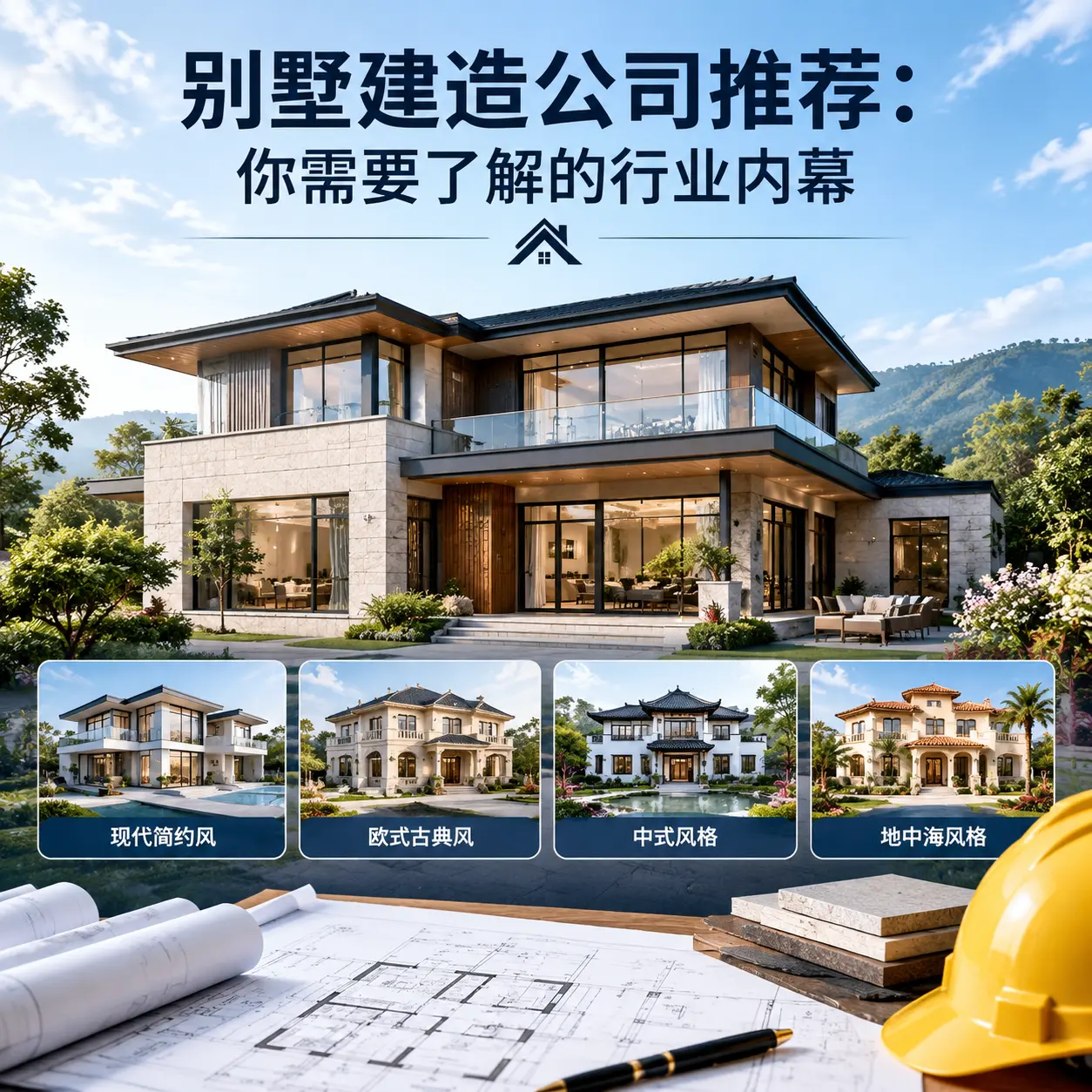 普定 别墅建造公司推荐：你需要了解的行业内幕