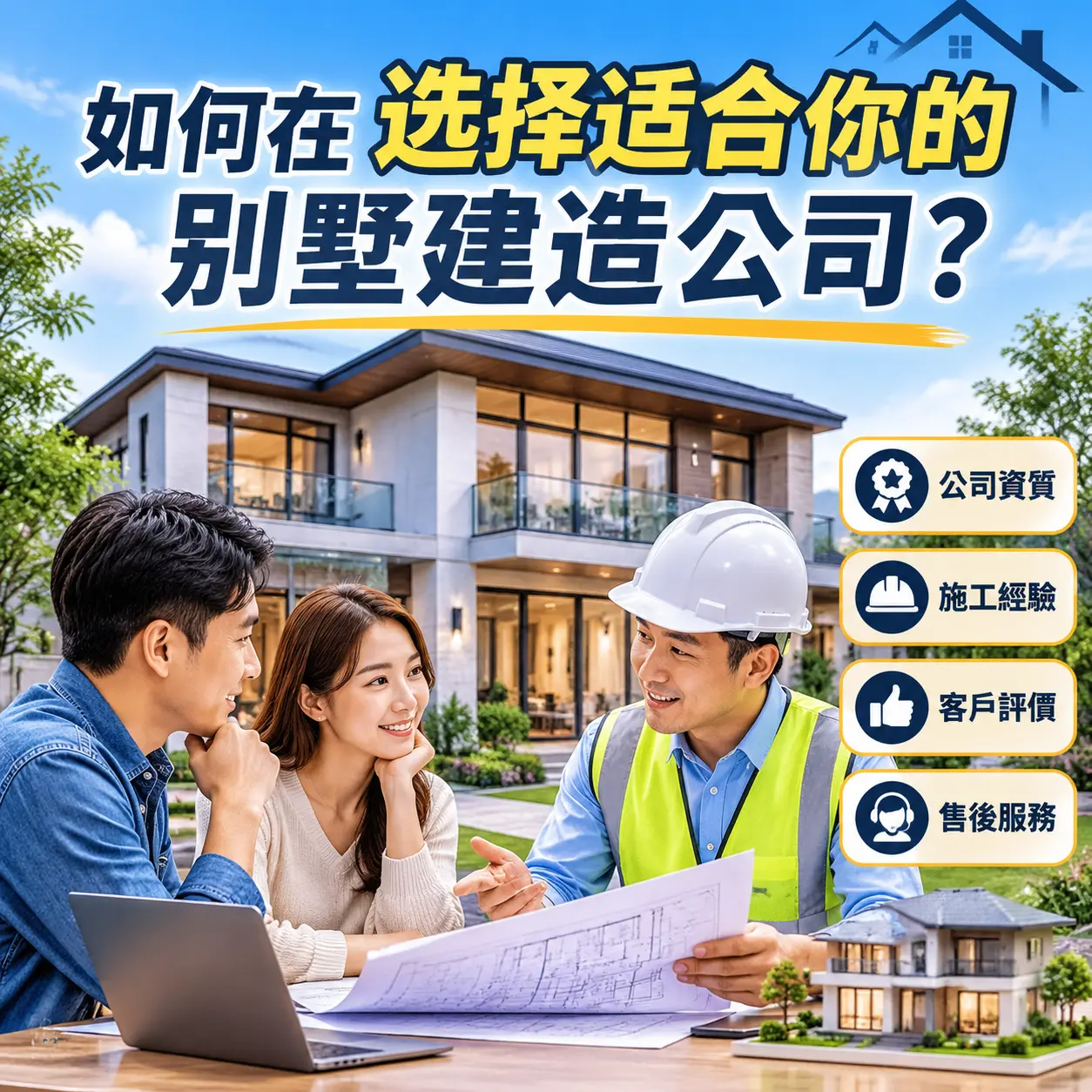 如何在 普定 选择适合你的别墅建造公司？