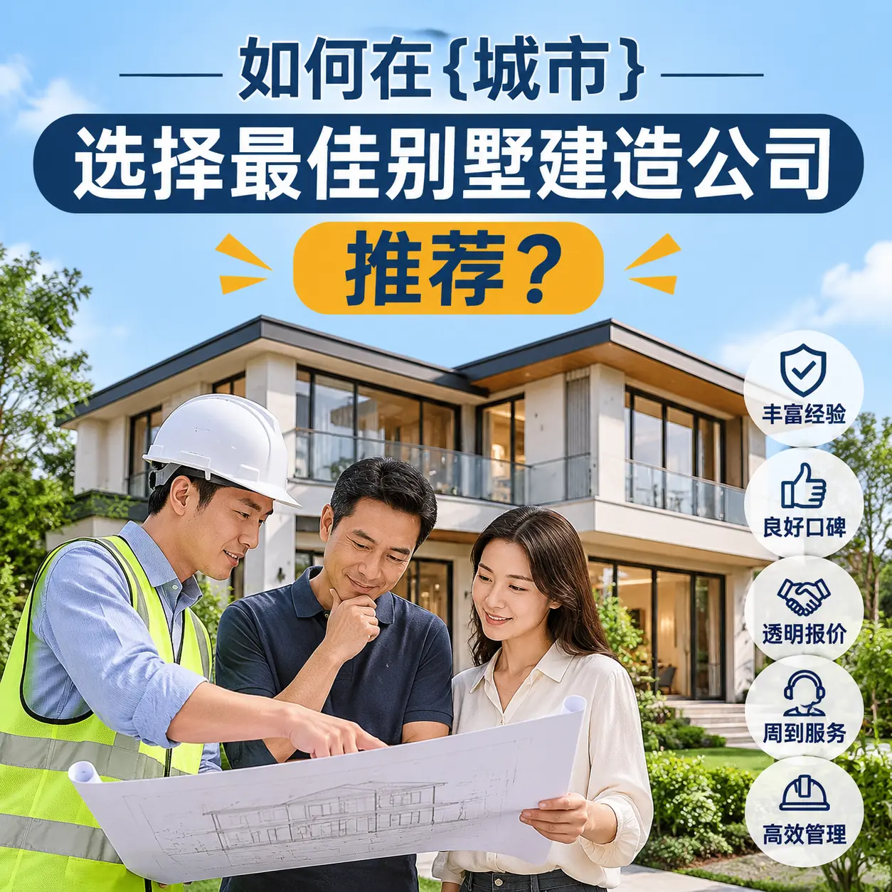 如何在 普定 选择最佳别墅建造公司推荐？