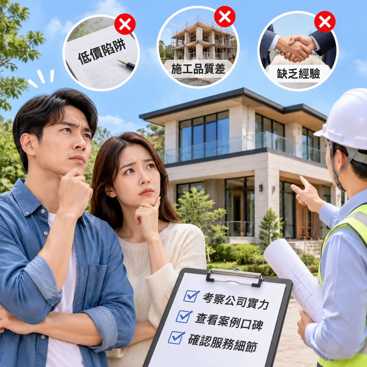 如何在 普定 选择最佳别墅建造公司推荐？